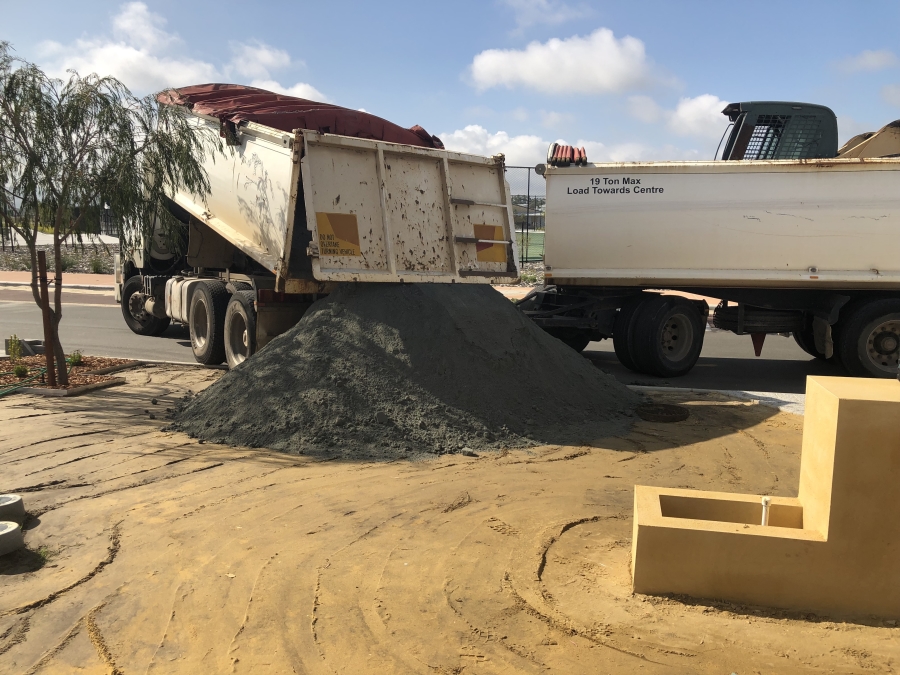 Bulk Sand Landscape supply dilivery Perth wa